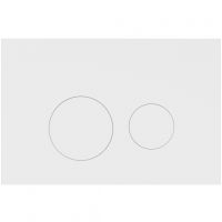 Клавиша смыва Maretti Elena Белая матовая арт-AC12EA-740 — фото 1, Кнопки смыва