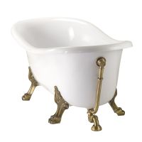 Ванна из искусственного камня Veragio Gialetta 170x80 ножки Бронза арт-26928 — фото 3, Ванны из искусственного камня