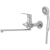 Смеситель для ванны Agger Clean универсальный Хром арт-A2421100 — фото 5, Смеситель для ванны