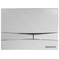 Клавиша смыва Berges Novum F3 Хром арт-040053 — фото 1, Кнопки смыва