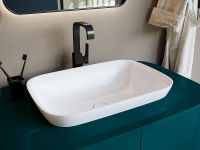 Раковина Salini Marea 59.8 02 Белая матовая арт-1802202M — фото 5, Раковины встраиваемые сверху