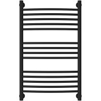 Водяной полотенцесушитель Сунержа Богема+ выгнутая 800х500 Черный матовый арт-31-0221-8050 — фото 1, Водяные полотенцесушители