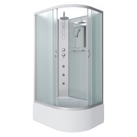 Душевая кабина Niagara Classic NG-2310-14LBKTG (120х80х210) высокий поддон(40см),стекло матовое,4 ме арт-23101424LBKTG — фото 1, Душевые кабины