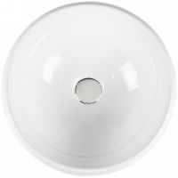 Раковина-чаша Bond 39 Белая глянцевая арт-S52-390 — фото 5, Раковины накладные