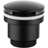 Товар: Донный клапан Lemark click-clack Черный арт-LM8500BL - фото 1 Донный клапан Lemark click-clack Черный арт-LM8500BL — фото 1, Донные клапаны