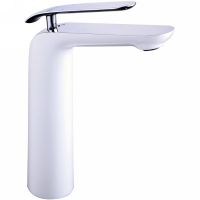 Смеситель для раковины Lemark Melange Белый Хром арт-LM4909CW — фото 1, Смесители для раковины