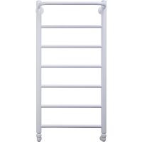 Водяной полотенцесушитель Comfysan Capri W-7 80x40 с полкой Белый матовый арт-012779 — фото 4, Водяные полотенцесушители