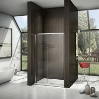 Душевая дверь в нишу Good Door Neo WTW-110-C-CH 110х185 профиль Хром стекло прозрачное арт-НЕ00004 — фото 1, Раздвижные душевые двери