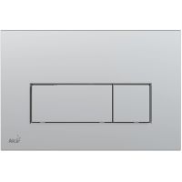 Клавиша смыва Alcaplast Thin Матовый хром арт-M572 — фото 1, Кнопки смыва