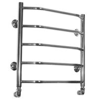 Водяной полотенцесушитель Domoterm Лаура П5 500*500 Хром арт-ЛаураП5500x500 — фото 4, Водяные полотенцесушители