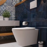 Унитаз Aqueduto Cone подвесной Белый матовый с сиденьем Микролифт арт-CON0120 — фото 13, Подвесные унитазы