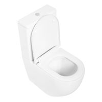 Унитаз-компакт безободковый CEZARES STYLUS арт-CZR-152-CPR/CZR-GN-SC — фото 2, Напольные унитазы