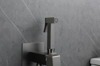 Гигиенический душ со смесителем Raglo Графит матовый арт-R01.52.09 — фото 5, Гигиенические души