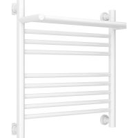 Водяной полотенцесушитель Сунержа Богема+ 500х500 с полкой Белый арт-12-0223-5050 — фото 4, Водяные полотенцесушители