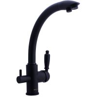 Смеситель для кухни Swedbe Selene Plus Черный матовый арт-8045 — фото 3, Смесители для кухни