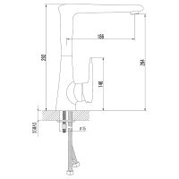 Смеситель для кухни Lemark Status Хром арт-LM4405C — фото 2, Смесители для кухни