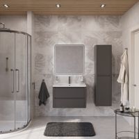 Шкаф-пенал подвесной CEZARES арт-RELAX-1500-2A-SO-GM — фото 9, Пеналы для ванной комнаты