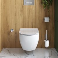 Унитаз подвесной безободковый с функцией биде CEZARES COMFORT арт-CZR-191-TH/BS/CZR-2316-SC — фото 13, Подвесные унитазы