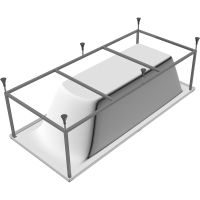 Акриловая ванна Relisan Neonika 180x80 без гидромассажа арт-Гл000000976 — фото 2, Акриловые ванны