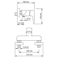 Vils Смеситель для душа арт-5602 — фото 10, Смеситель для душа