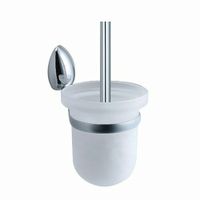 Аксесс Weser K- Щетка для унитаза (блистер), с подств, навесная, хром, WasserKRAFT арт-8627 — фото 1, Ершики для унитаза