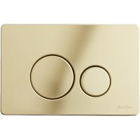 Клавиша смыва Iberica Blanca Inox-O Золото глянцевое арт-IB.B081.006.002 — фото 1, Кнопки смыва
