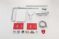 Душевая система Raglo с термостатом Хром арт-R22.26 — фото 4, Душевые стойки