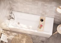 Акриловая ванна Roca Leon 150x70 без гидромассажа арт-248659000 — фото 5, Акриловые ванны