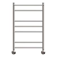 Водяной полотенцесушитель Point Аврора П6 500x800 с полкой Хром арт-PN10158P — фото 2, Водяные полотенцесушители