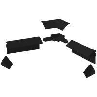 Комплект декоративных планок Altasan Черный арт-KDP195black — фото 1, Комплектующие