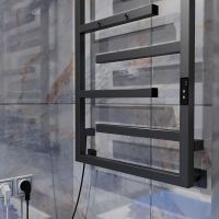 Электрический полотенцесушитель Altasan ЛабиринтПроф 80x50 Графит арт-ЛабиринтПроф5кр8050Г — фото 3, Электрические полотенцесушители