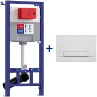 Инсталляция Lemark Peneda Expert для унитаза с клавишей смыва Хром глянцевый арт-9812111 — фото 1, Инсталляции для унитазов