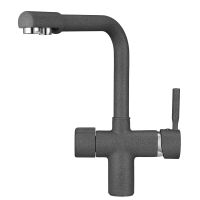 Смеситель для кухни Point графит арт-PN3104GR — фото 1, Смесители для кухни