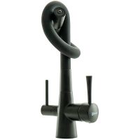 Смеситель для кухни Lemark Comfort Черный матовый арт-LM3075BL085 — фото 14, Смесители для кухни