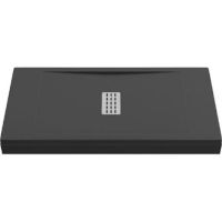 Душевой поддон из искусственного камня Creto Etna 140x90 Черный арт-2-0066 — фото 1, Душевые поддоны из искусственного камня