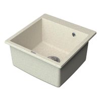 Мойка кухонная Point Арбель 51 , светло-бежевый арт-PN3001BG — фото 3, Кухонные мойки