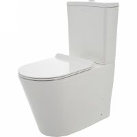 Унитаз компакт AQUAme без бачка с сиденьем Микролифт арт-AQM1001 — фото 1, Напольные унитазы