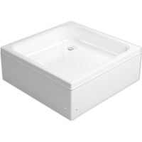 Акриловый поддон для душа Melodia della vita Square 80x80 Белый арт-MTYSQ8080H — фото 10, Акриловые душевые поддоны