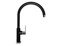 Смеситель для кухни ALVEUS ARC 80 хром черный, арт-1134889.0 — фото 1, Смесители для кухни