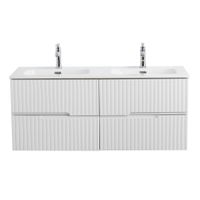 База под раковину подвесная CEZARES арт-DUET-N-1200-4C-SO-2-BL — фото 1, Тумбы под раковину