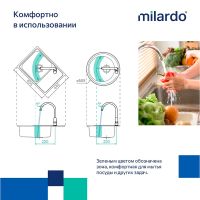 Смеситель для кухни Milardo Poli Хром арт-POLSBJ0M05 — фото 6, Смесители для кухни