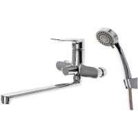 Смеситель для ванны Agger Nice универсальный Хром арт-A2521100 — фото 5, Смеситель для ванны