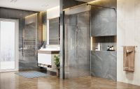 Товар: Душевая перегородка Ambassador Walk-in 110х200 профиль Черный стекло прозрачное арт-15031111 - фото 7 Душевая перегородка Ambassador Walk-in 110х200 профиль Черный стекло прозрачное арт-15031111 — фото 7, Душевые перегородки