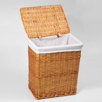 Ammer Плетеная корзина для белья с крышкой арт-WB-370-M — фото 3, Корзины для белья