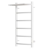 Товар: Полотенцесушитель электрический Point Афина П5 400x800 с полкой, диммер справа, белый арт-PN04848PW - фото 3 Полотенцесушитель электрический Point Афина П5 400x800 с полкой, диммер справа, белый арт-PN04848PW — фото 3, Электрические полотенцесушители
