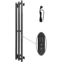 Электрический полотенцесушитель Altasan АргоПроф 120х17 Черный муар арт-АргоПроф12017ЧМ — фото 1, Электрические полотенцесушители