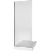 Душевая стенка Good Door Puerta SP-90-C-CH 90 профиль Хром стекло прозрачное арт-ПУ00010 — фото 1, Боковые стенки