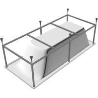 Акриловая ванна Vayer Boomerang 180x80 R без гидромассажа арт-Гл000010523 — фото 6, Акриловые ванны