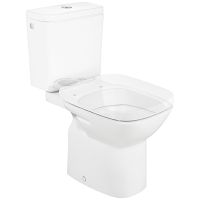 Товар: Унитаз компакт Roca Debba без бачка и сиденья арт-34299700Y - фото 10 Унитаз компакт Roca Debba без бачка и сиденья арт-34299700Y — фото 10, Напольные унитазы