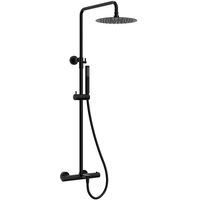 Товар: Душевая система Raiber Graceful с термостатом Черная матовая арт-RPB-007 - фото 1 Душевая система Raiber Graceful с термостатом Черная матовая арт-RPB-007 — фото 1, Душевые стойки